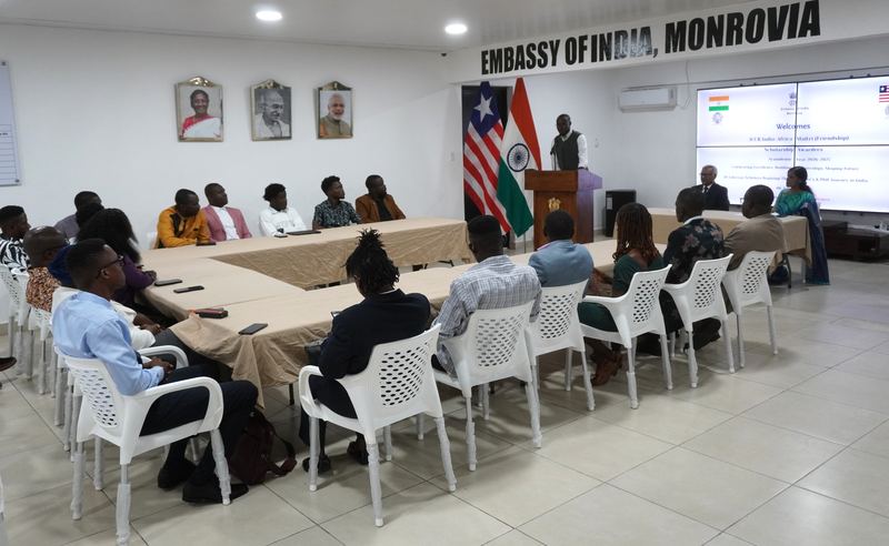 Honouring of 20 Liberian Students Awarded ICCR India–Africa Maitri Scholarships for AY 2026-2027 – 06 July 2026